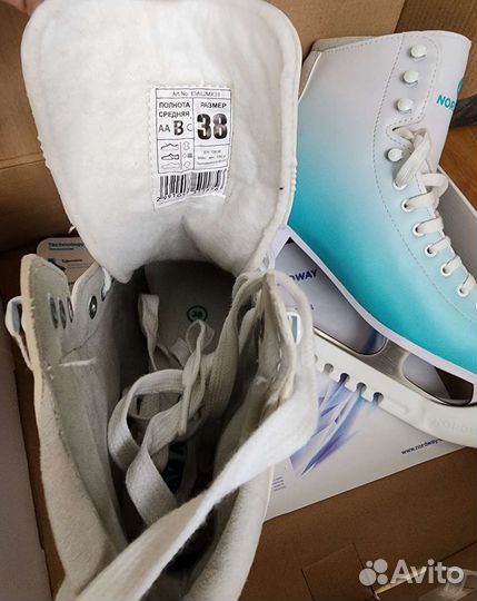 Коньки женские nordway emily 38