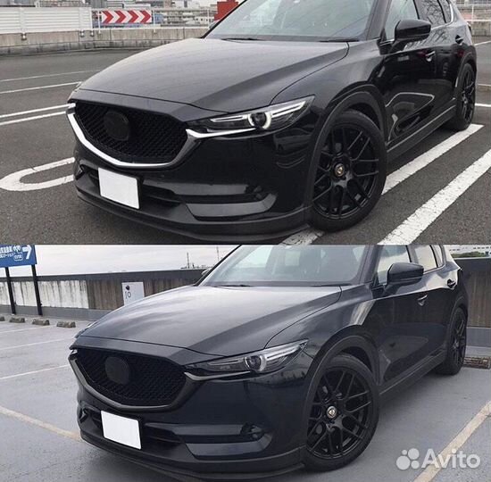 Юбка бампера Mazda CX-5 2017-2023
