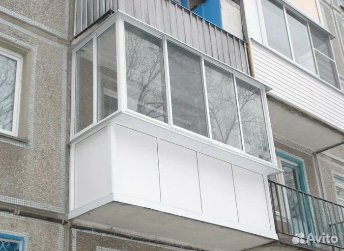 Остекление балконов и лоджий