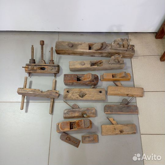 Рубанки Фуганки Старинные Ручные Инструменты