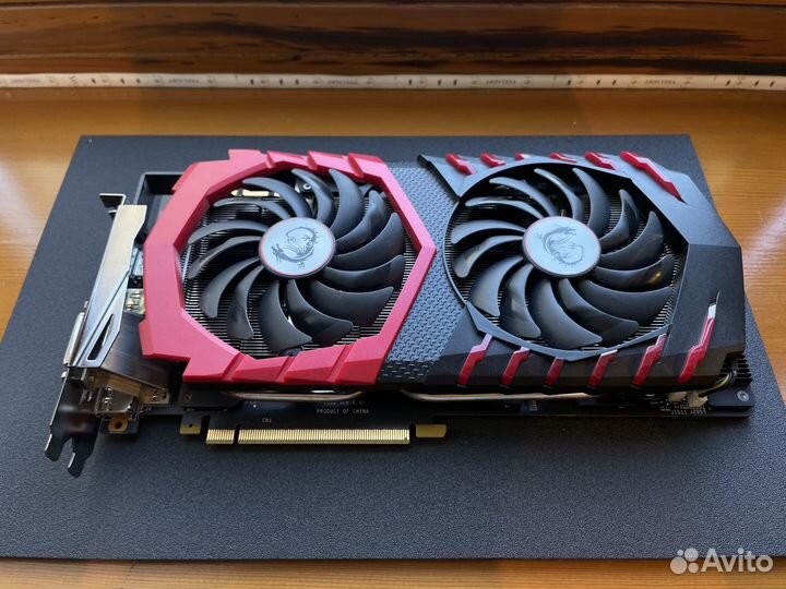 Видеокарта MSI GeForce GTX 1070 gaming X