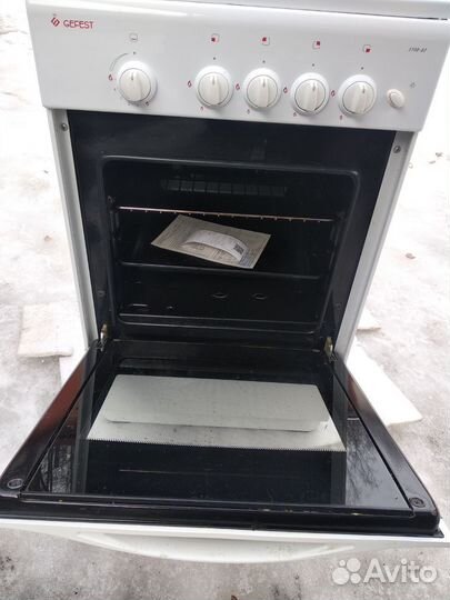 Газовая плита Гефест бу 50*50*85 см