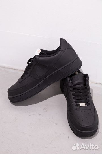 Кроссовки nike air force 1 черные