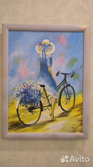 Картина холст масло