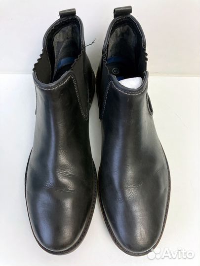 Bugatti кожаные демисезонные челси из Финляндии