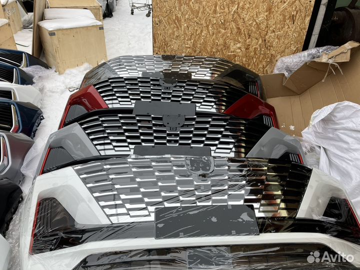 Бампер changan cs55 plus передний задний