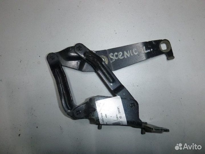 Петля капота левая renault scenic II 2003-2009