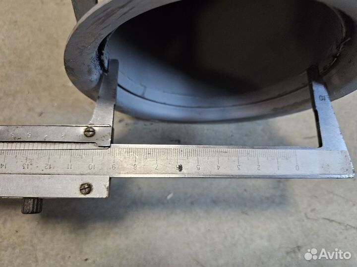 Труба приемная глушителя камаз-65115 задняя