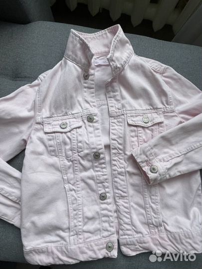 Джинсовая куртка для девочки zara