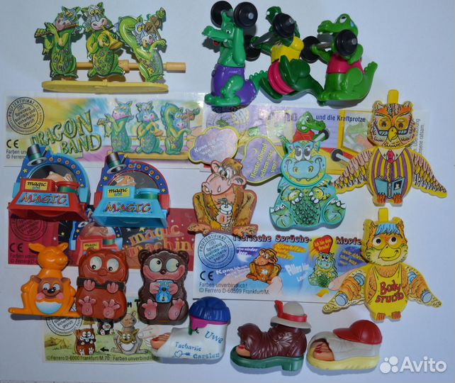 Игрушки Киндер. Сборка, Германия