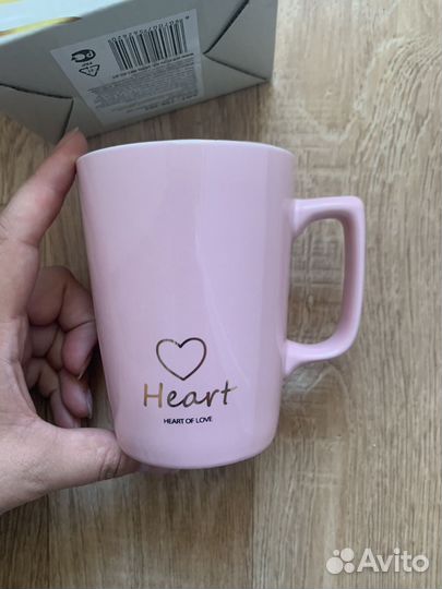 Кружка lefard break time 400 мл пудровая