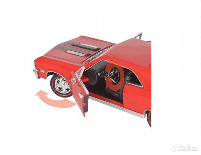 Машинка Chevrolete SS 396 1:18, новая