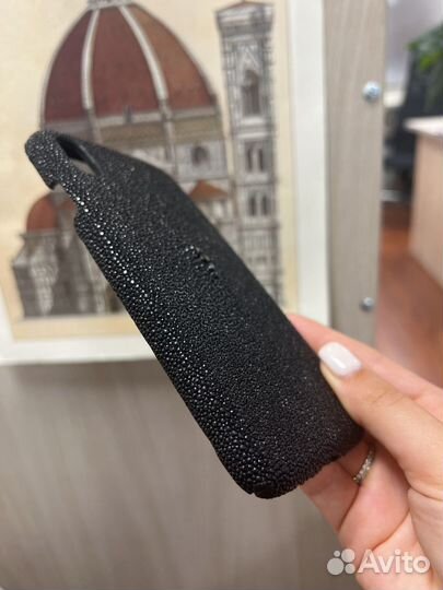 Чехол из кожи ската на iPhone xs max