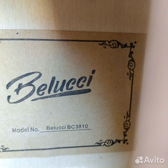 Гитара belucci BC3810 с ремешком