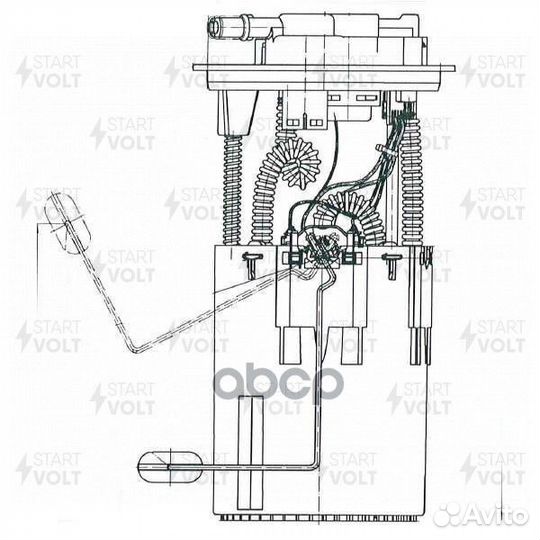 Модуль топливного насоса для а/м Toyota Avensis