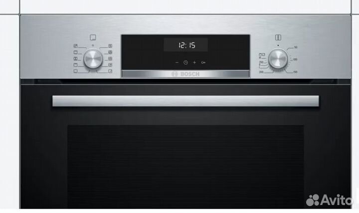 Духовой шкаф Bosch Serie 6 HBJ558 серебристый