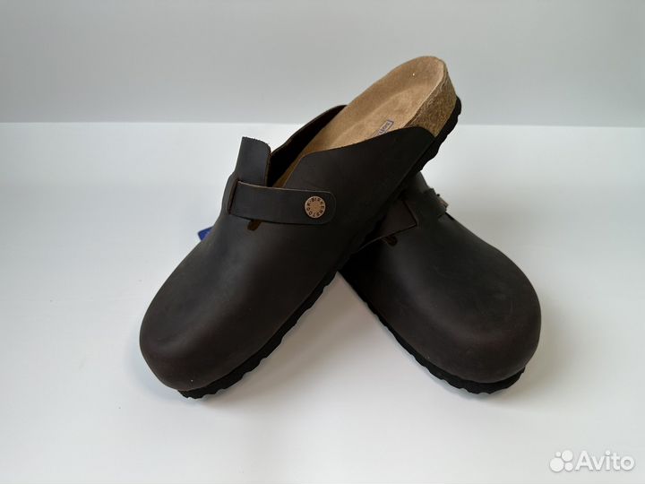 Сабо кожаные Birkenstock