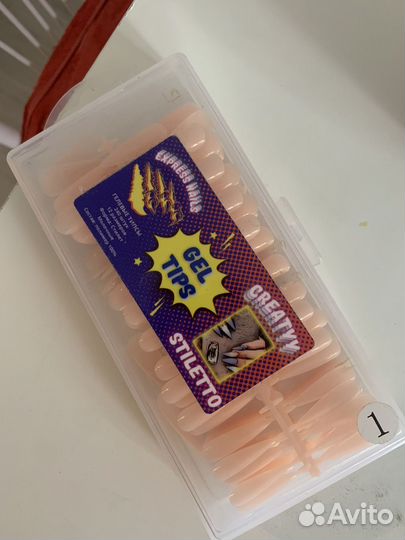 Гелевые типсы для наращивания