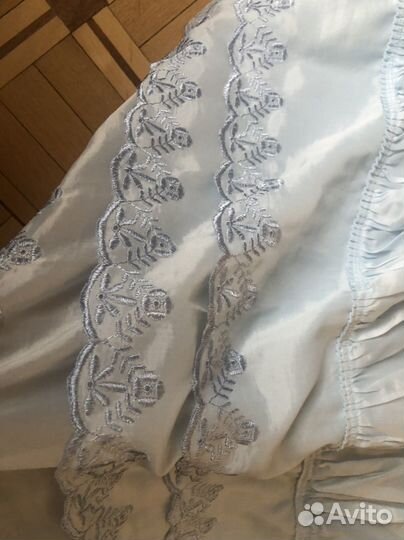 Покрывало и чехлы с рюшами
