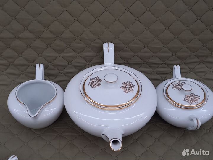 Предметы чайного сервиза Богемия, Чехословакия