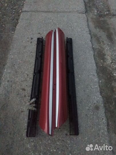 Накладка на порог BMW X3 E83 левая M-Tech