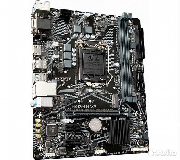 Материнская плата Gigabyte H410M H V2 D4