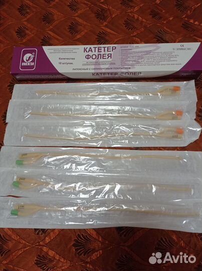 Катетер фолея 16,14 размеры