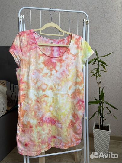 Окрашивание одежды тай-дай