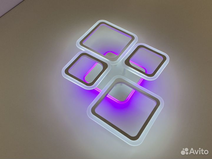 Светодиодная люстрая на 12кв\м