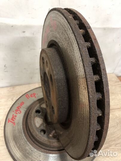 Диски тормозные передние Opel Insignia