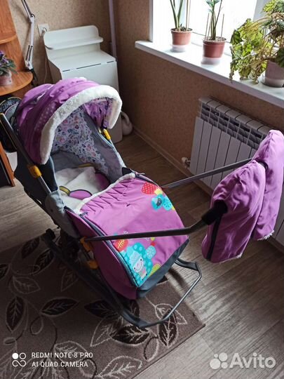 Санки коляска ника