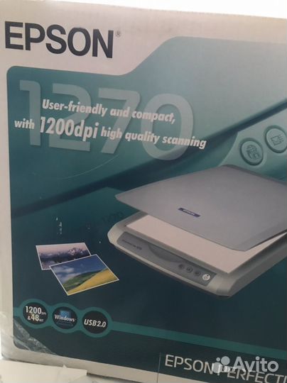 Сканер Epson perfection 1270