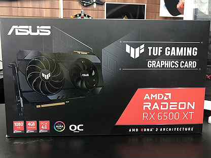 RX6500xt Asus Tuf Gaming