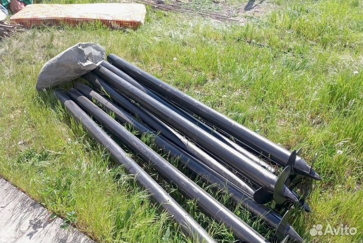 Фундамент на винтовых сваях Винтовые сваи под ключ