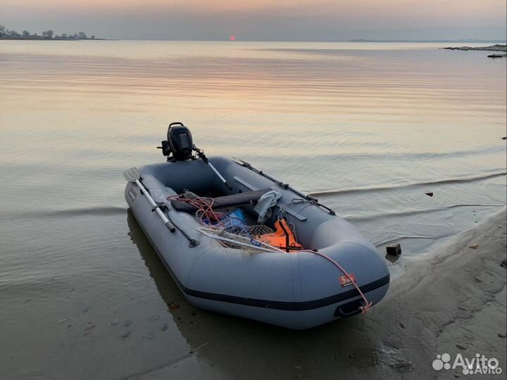 Лодка+мотор(легкий комплект)