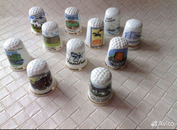 Коллекция сувенирных напёрстков цена договорная