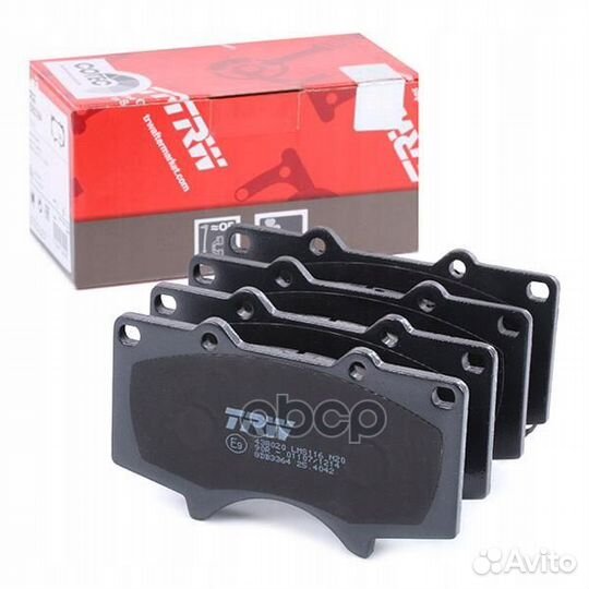 Колодки пер.toyota land cruiser 03 GDB3364 TRW