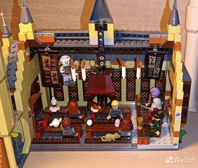 Набор lego lepin, большой зал Хогвартса
