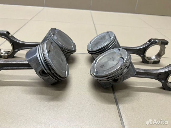 Поршень с шатуном Kia Cerato 28000 км 1.6 G4FG