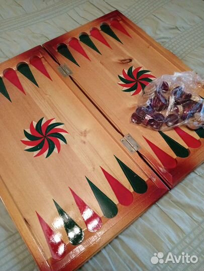 Нарды ручной работы новые
