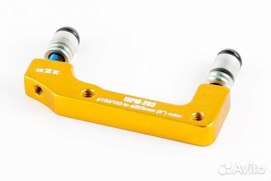 Адаптер A2Z, передний IS/PM, 203мм, золотой