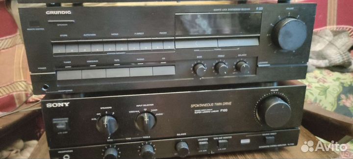 Усилители sony/grundig/ дека -обмен