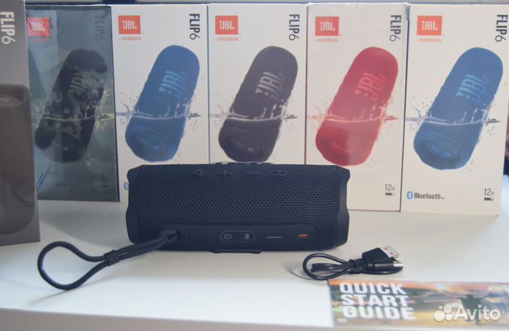 Колонка Беспроводная Акустическая JBL Flip 6 Новая