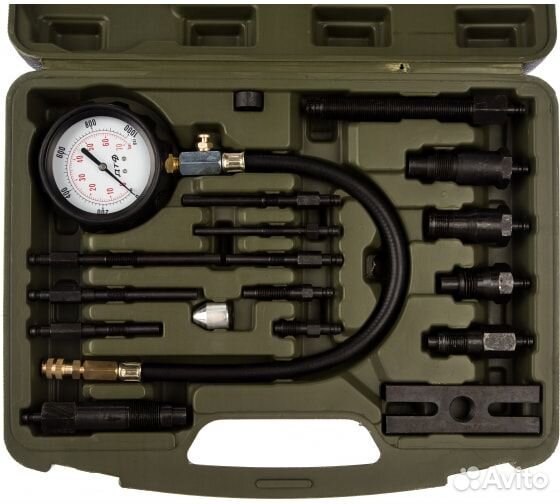 Компрессометр дизельный комплект с насадками