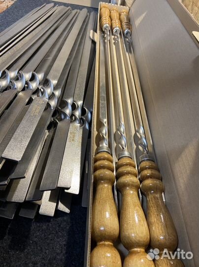 Шампура из нержавейки 450*12*3 Aisi304