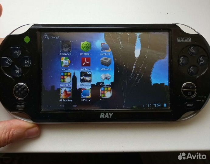 Портативная игровая консоль Exeq RAY