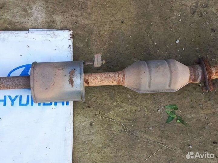 Выхлопная система глушитель Киа Рио 3