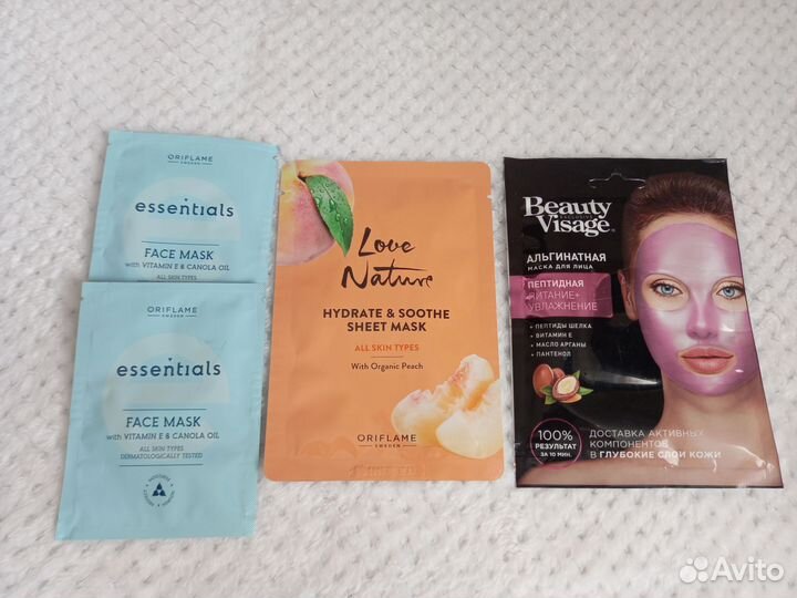 Маска косметическая для лица Цена за 4 шт