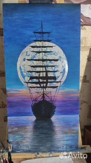 Большие интерьерные картины на заказ