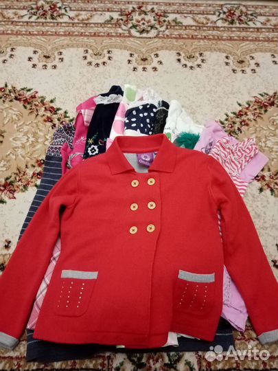 Детские вещи пакетом на девочку 5-6 лет